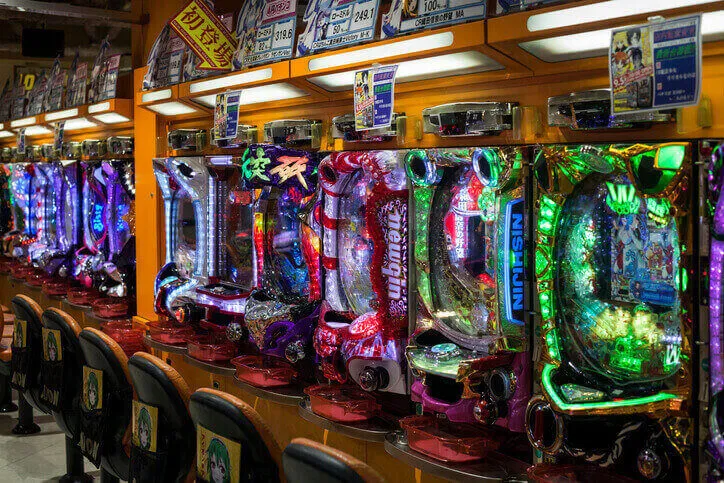 Pachinko hall in Osaka